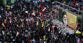 On binler Beyrut'ta toplandı: Nasrallah için düzenlenen cenaze törenine İran da katıldı
