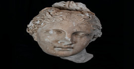 Aspendos kazılarında 'Hermes' heykeli gün yüzüne çıkarıldı