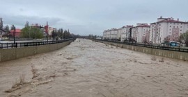 Ağrı'da sel sonucu tarım arazileri zarar gördü