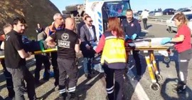 Diyarbakır karayolunda kaza: 7'si ağır 25 yaralı
