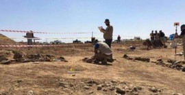 Suriye'nin Hums kırsalında toplu mezar bulundu