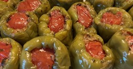 Tencerenin dibi tutmuyor! 1 bardak dökerseniz biber dolması daha iyi pişiyor
