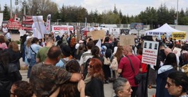 Hayvan hakları için AYM önünde eylem