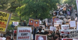 Geleneksel ‘Devrim Yürüyüşü’ gerçekleştirildi