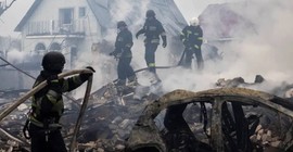 Esir takası devam ederken Rusya, Kiev'i bombaladı