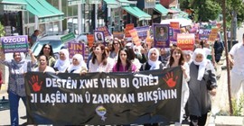 Lice’de kadın ve çocuk ölümlerine karşı yürüyüş: Yüzlerce kadın intihar süsü verilerek katlediliyor