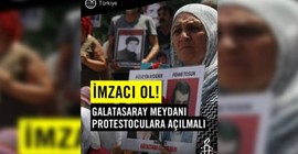Af Örgütü Galatasaray Meydanı için kampanya başlattı