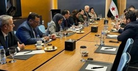 Kuzey ve Doğu Suriye heyeti Şam'da: ABD ve Fransa'dan yetkililer de görüşmeye katıldı