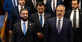 Esad sonrası 3. Şam ziyareti: Colani ile görüşen Fidan'dan 'Kuzeydoğu Suriye'deki kamplara' vurgu