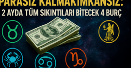 Parasız Kalmak İmkansız: 2 Ayda Tüm Sıkıntıları Bitecek 4 Burç