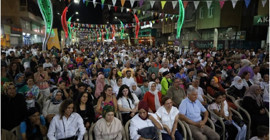 Diyarbakır'ın Yenişehir Belediyesi tarafından düzenlenen Kültür ve Sanat Günlerine yoğun ilgi