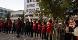 223 işçinin direnişi sürüyor: Hakkımızı istiyoruz