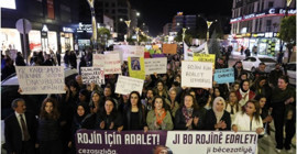 Van’da kadınlar Rojin için yürüdü: Adını unutturmayacağız