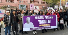 Kadınlar Rojin için bakanlık önünde: Adalet nerede?