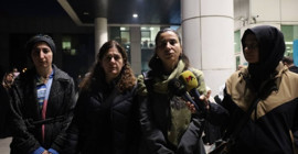 Yaşamını yitiren Necla Özmen için hastane önünde açıklama