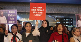 İstanbul’da Rojin Kabaiş protestosu