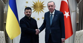 Zelenskiy Ankara'da Erdoğan'la bir araya geldi
