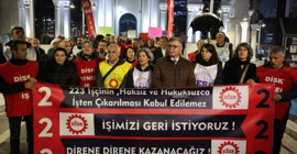 KESK'ten işçilerin direnişine destek