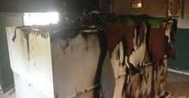 Suriye Geçiş Hükümeti’ne bağlı silahı grup, Alevi türbelerini yaktı