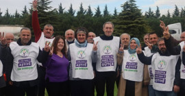 DEM Parti, Ankara'ya yürüyüş başlattı: 'Ekonomide adaleti sağlamayan toplumsal barıştan bahsetmesin'