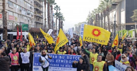 Memur zammına tepki: KESK ülke genelinde iş bıraktı