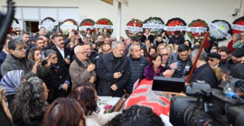 Öldürülen İHD'li Aydın son yolculuğuna uğurlandı