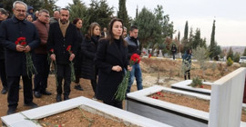 Hatimoğulları ve Uçar depremde yaşamını yitirenleri andı