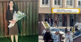 Okulda bıçaklı salıdrı; Öğretmenler, yaşamını yitiren meslektaşları için iş bırakma kararı aldı