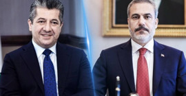 Barzani ile Fidan telefonda görüştü