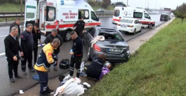 İstanbul’da TEM’de iki ayrı kaza: 3 ölü, 8 yaralı