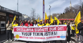 KESK: Eğitimde şiddete karşı eylemler 17 Nisan’a kadar uzatıldı