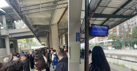 Marmaray’da ‘İstasyonu derhal terk edin’ anonsu