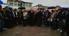 Siyasi parti temsilcileri Demritaş'ı ziyaret etti... Bakırhan: 'Merdivenin ilk basamağı AHİM ve AYM kararlarıdır'