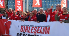 1977 ve 1989'da katledilenler anıldı: Taksim Meydanı, 1 Mayıs Meydanıdır