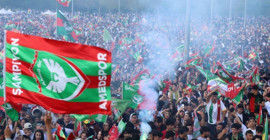 Amedspor binlerle şampiyonluğu kutladı: 'Onlar takım, sen kimliksin'