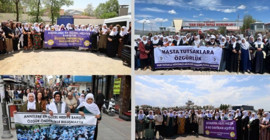 Cezaevleri önünden seslendiler; Barış Anneleri’nden Anneler Günü’nde barış çağrısı