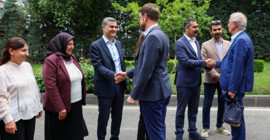 Avrupa Solu heyeti yerine kayyım atanan belediye eşbaşkanlarıyla görüştü