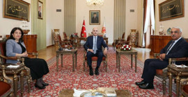 DEM Parti İmralı Heyeti, Kurtulmuş ile görüştü: Yasal düzenleme vurgusu