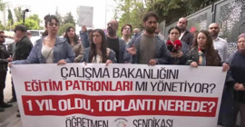 Öğretmenlerin açlık grevi sürüyor: Bakanlık önünde çağrı