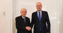 Kurtulmuş-Bahçeli görüşmesi sona erdi