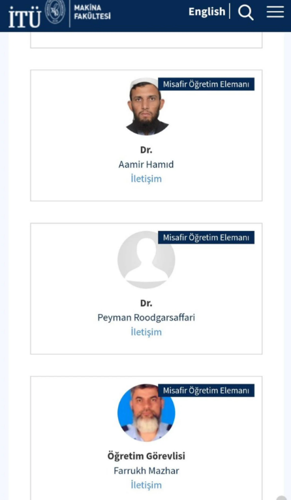 İTÜ’den Pakistanlı misafir öğretim görevlileriyle ilgili açıklama - Resim : 1