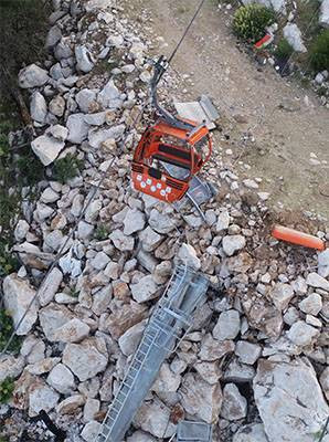 Antalya'daki teleferik faciası havadan görüntülendi - Resim: 4