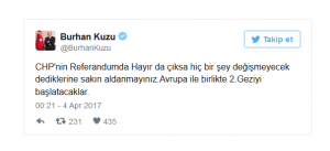 Burhan Kuzu'dan tehditkar paylaşım - Resim : 2