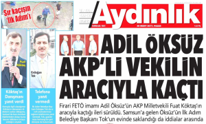 'Adil Öksüz'ü AKP Milletvekili kaçırdı' - Resim : 1
