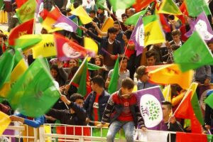 Engellemeler rağmen 'Newroz' kutlandı - Resim : 9