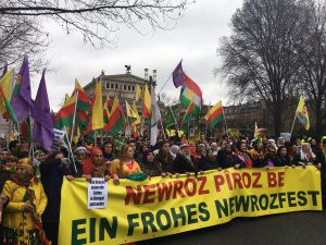 Frankfurt'ta Newroz kutlandı - Resim : 1