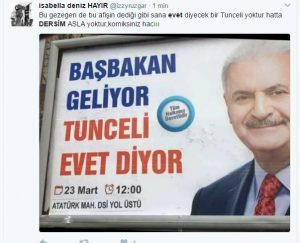 Dersim'de Başbakanı 'turistler' dinledi - Resim : 2