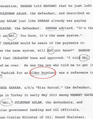 'Abi' milyonlarca dolarlık nakit ve mücevher almış - Resim : 1
