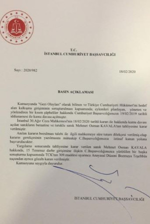 Osman Kavala hakkında gözaltı kararı - Resim : 1