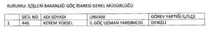 KHK ile göreve iade edilenlerin listesi - Resim : 16